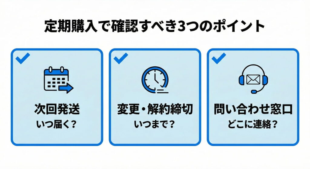 奇跡の歯ブラシの定期購入で確認すべきポイント（次回発送・締切・窓口）